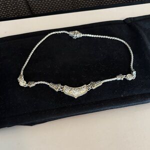 Intricate Silver and Gold Women's Necklace